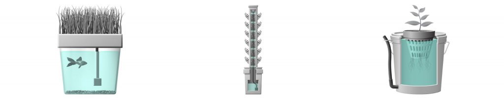 hydroponic gardening illustrations